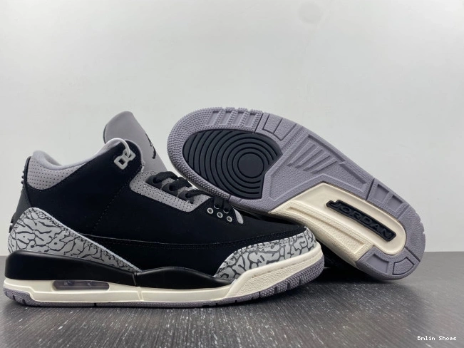 Bmlin Shoes Jordan Off CK9246-001 WMNS Noir 3 Air 0629